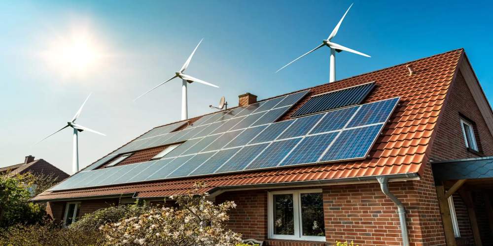 Solar panels on a home representing the ValidationHub installer platform