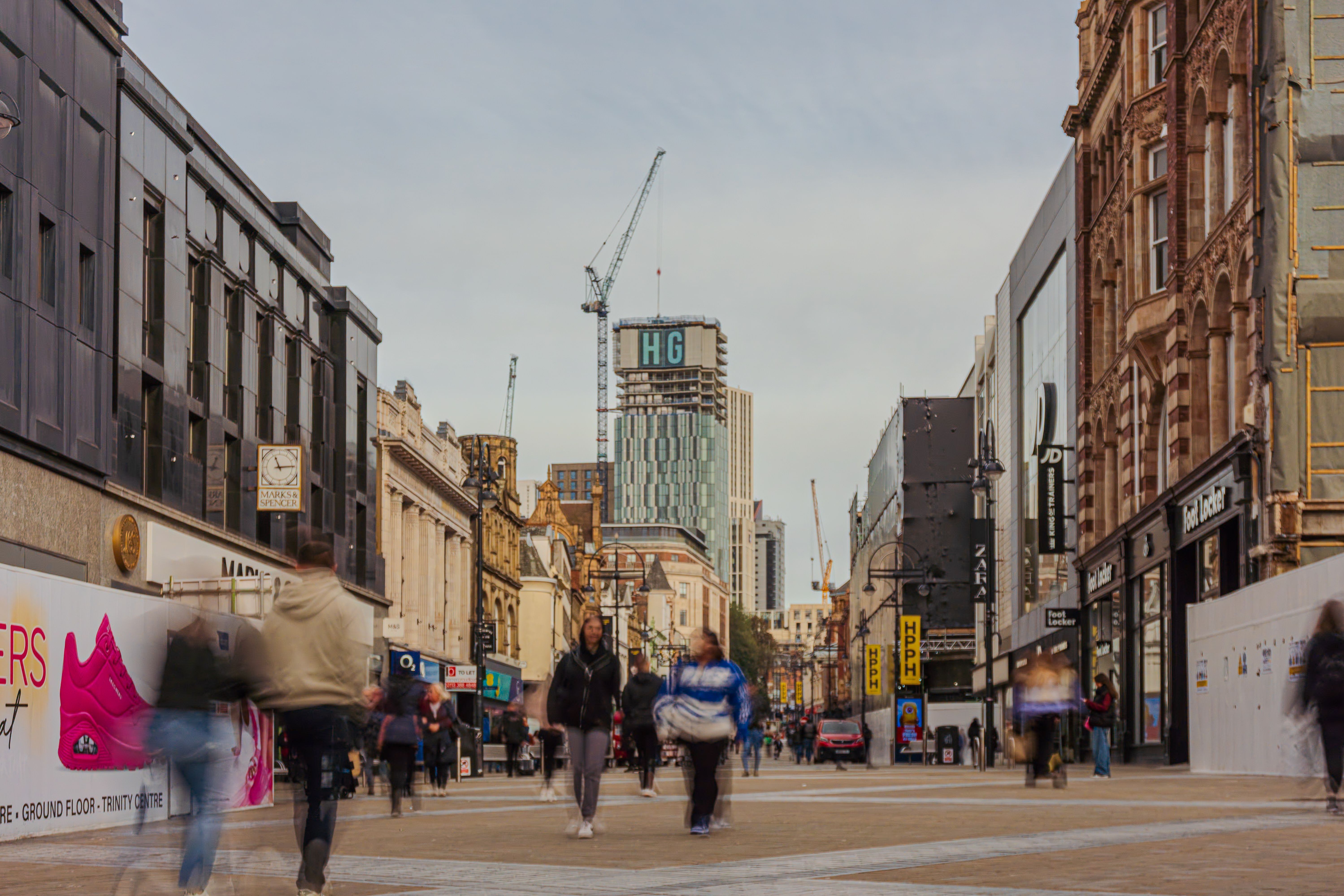 A city high street representing an operational software project