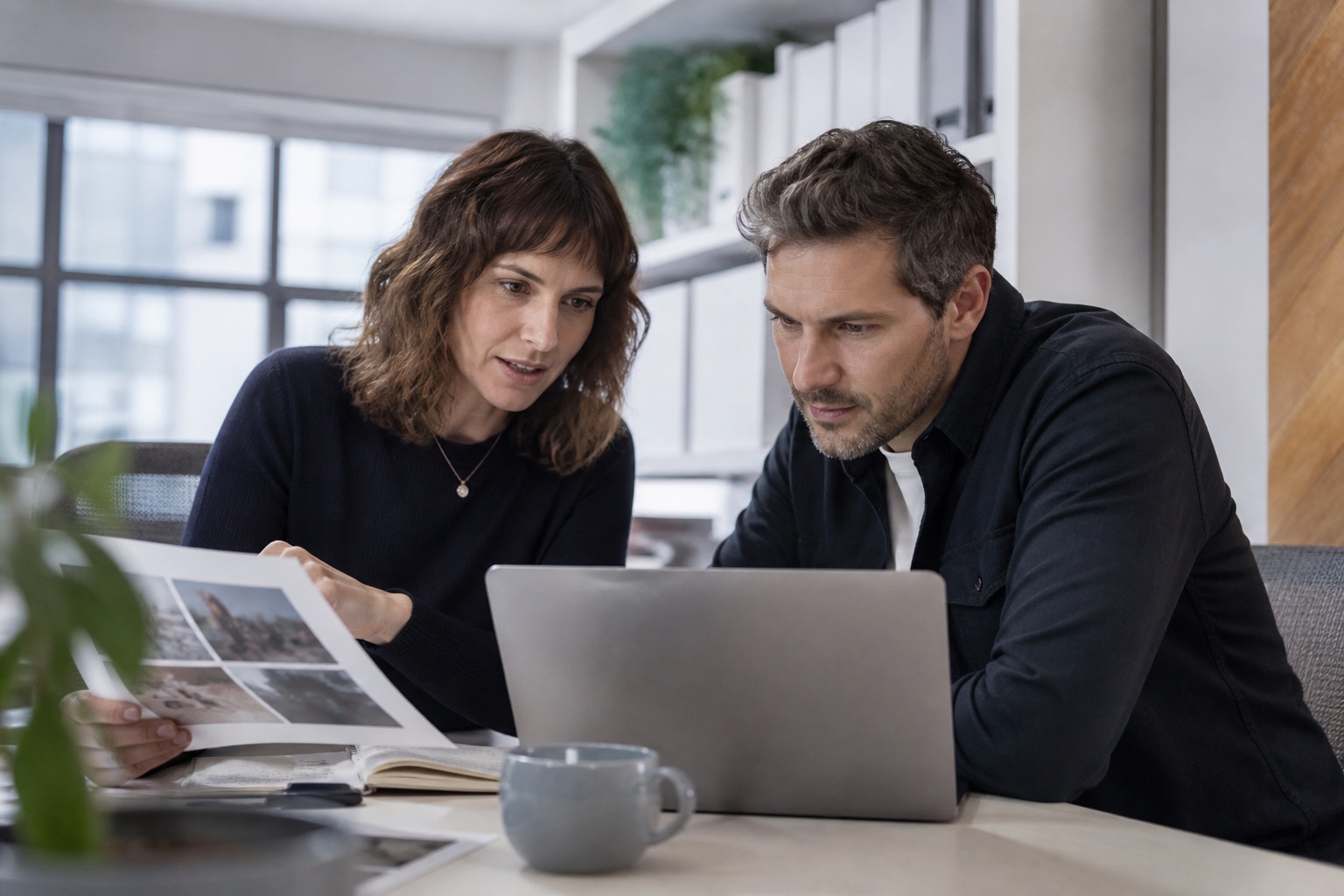 Colleagues agreeing how their team should use AI tools in everyday work
